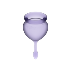 SATISFYER - FEEL GOOD DARK BLUE MENSTRUAL CUP 15 + 20 ML