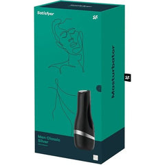 SATISFYER - MEN CLASSIC MASTURBATOR SILVER