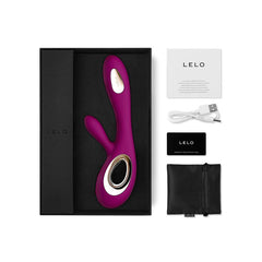 LELO - SORAYA WAVE RABBIT VIBRATOR DEEP ROSE
