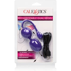 CALEXOTICS - RECHARGEABLE DOUBLE KEGEL PURPLE
