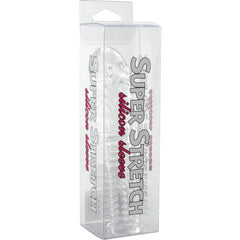 SEVEN CREATIONS - TEXTURED SILICONE PENIS SHEATH