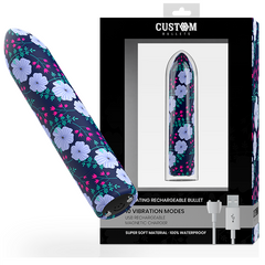 CUSTOM BULLETS - PERSONALIZADAS BALAS RECARREGÁVEIS PRIMAVERA 10 INTENSIDADES