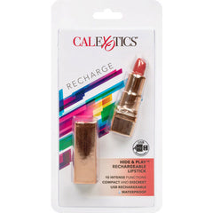 CALEXOTICS - HIDE & PLAY RED RECHARGEABLE LIPSTICK BULLET