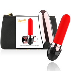 COQUETTE CHIC DESIRE - RECHARGEABLE VIBRATING LIPSTICK BLACK/GOLD