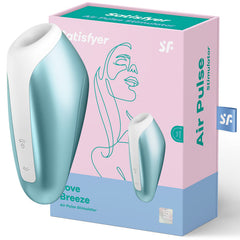 SATISFYER - LOVE BREEZE ICE BLUE SUCTIONER