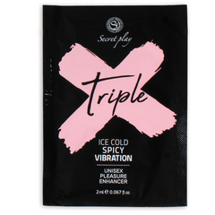 SECRETPLAY - SINGLE DOSE TRIPLE X PLEASURE ENHANCER