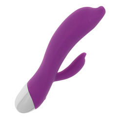 OHMAMA - FLEXIBLE DOLPHIN VIBRATOR 22 CM