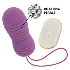 OHMAMA - REMOTE CONTROL EGG 7 ROTATION MODES PURPLE