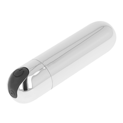 OHMAMA - SILVER VIBRANT BULLET 8 CM