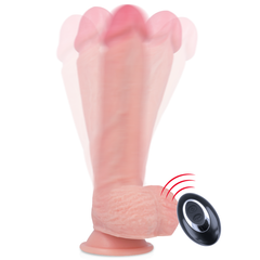 ROCKARMY - ARC + PREMIUM APACHE LIQUID SILICONE VIBRATOR REMOTE CONTROL 20.5 CM -O- 4.62 CM
