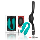 WEARWATCH - WATCHME AQUAMARINE/JET DUAL TECHNOLOGY VIBRATOR