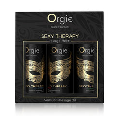 ORGIE SEXY THERAPY SENSUAL MASSAGE OIL SET MINI SIZE 3X30ML