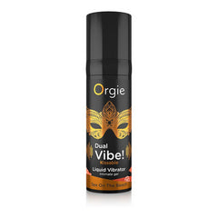 VIBRADOR LÍQUIDO BEIJÁVEL DUAL VIBE SEX ON THE BEACH 15ML ORGIE