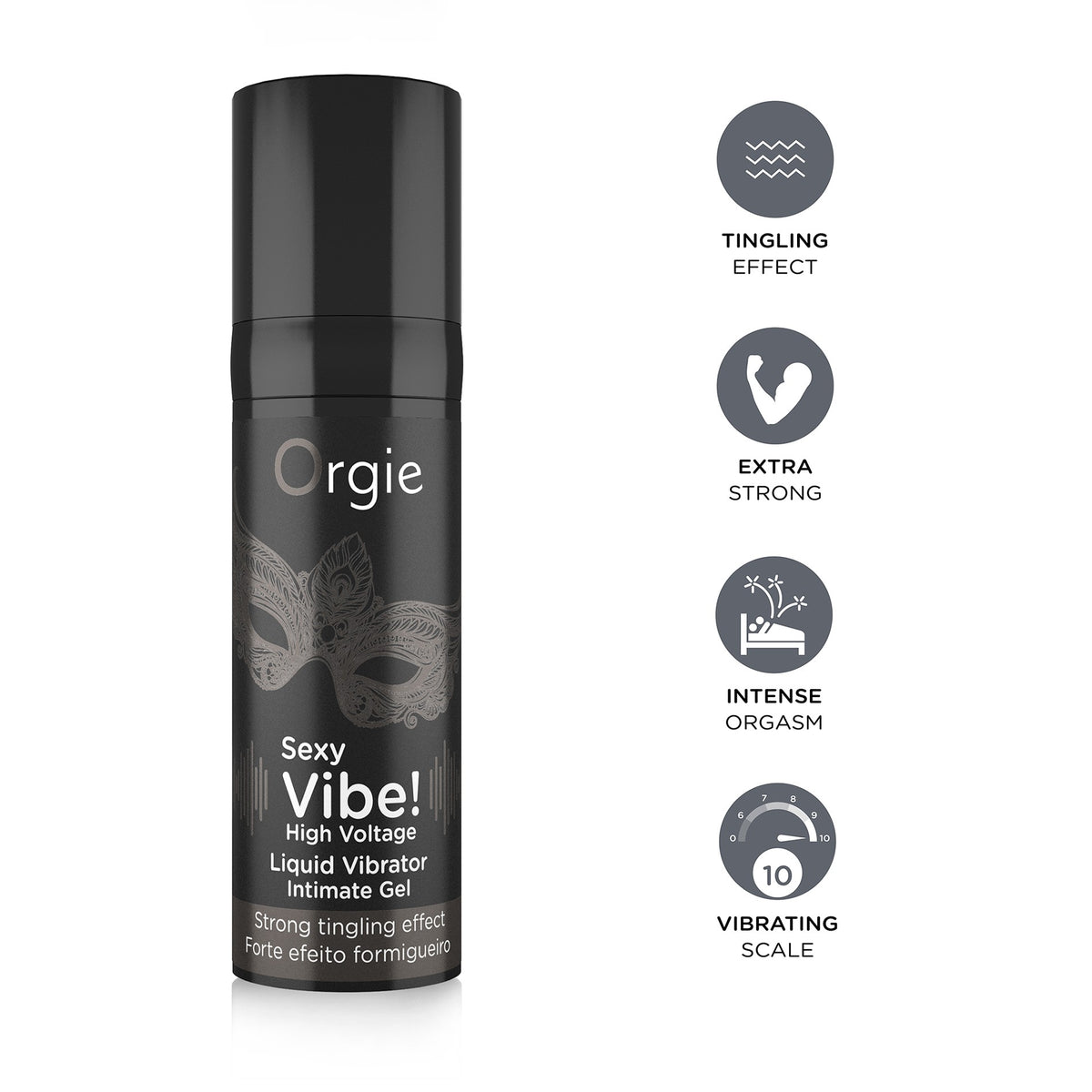Sexy Vibe High Voltage Vibrating Gel 15ml ORGIE