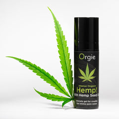 Intense Orgasm Hemp Vibrating Gel 15ml Orgie