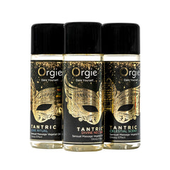 ORGIE Sensual Tantric Massage Oil Set, Mini Size, 3 x 30ml