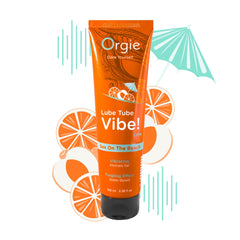 LUBRIFICANTE LUBE TUBE VIBE! SEX ON THE BEACH INTENSIDADE BAIXA ORGIE 100ML
