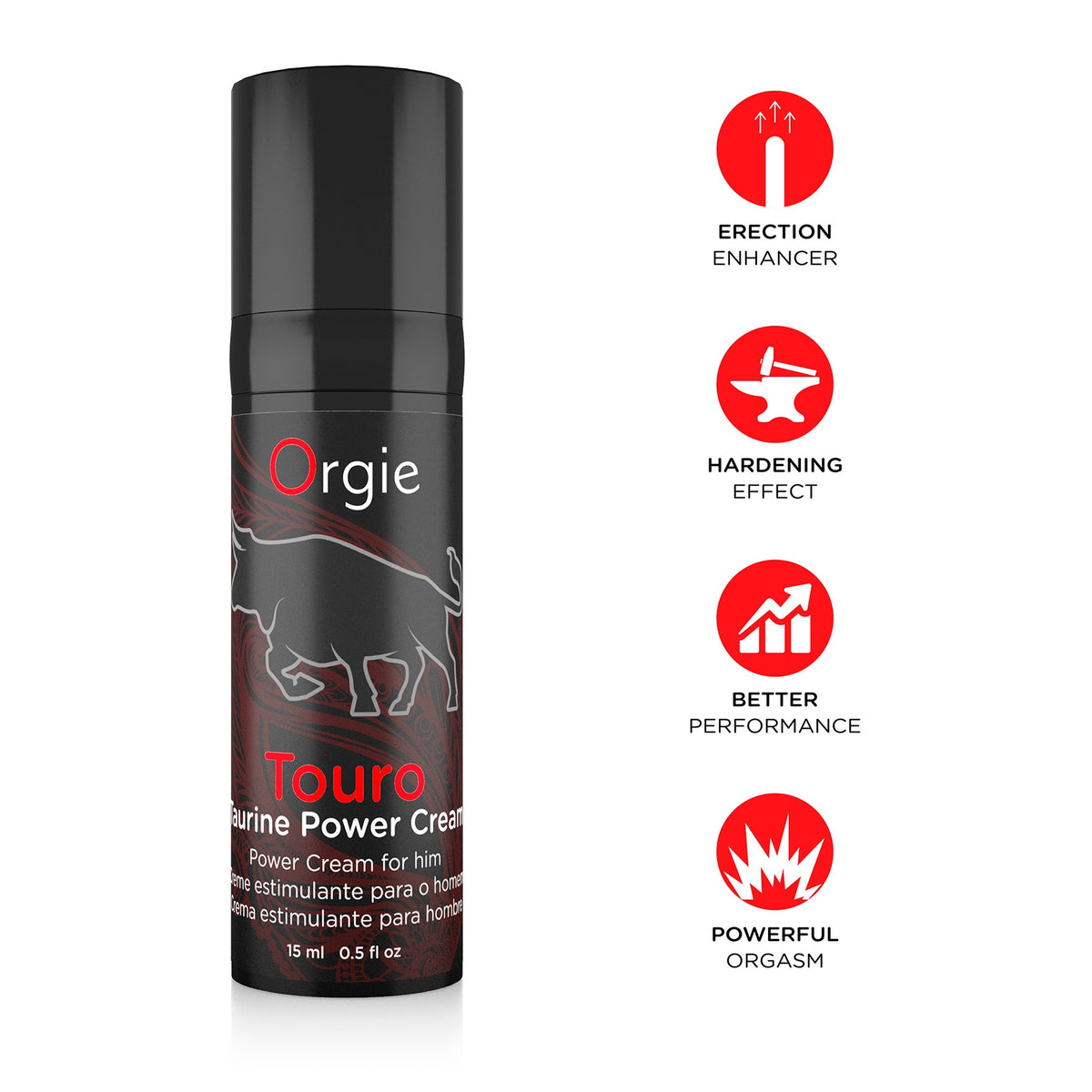 CREME ESTIMULANTE TOURO 15ML ORGIE