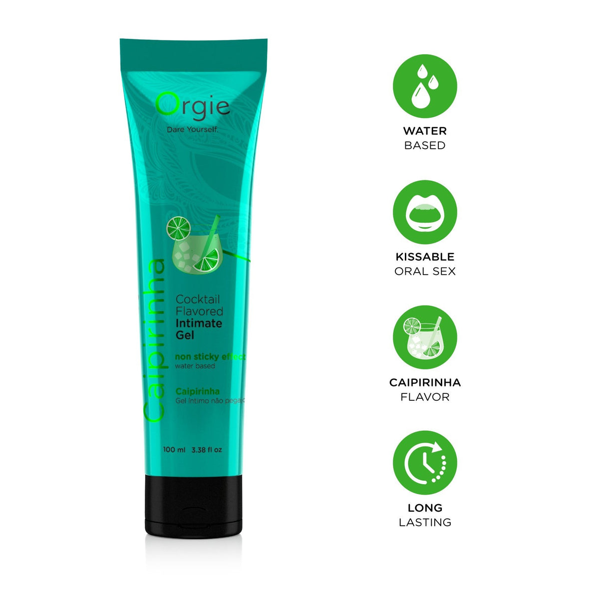 Lubricant Tube Cocktail Caipirinha 100ml Orgie