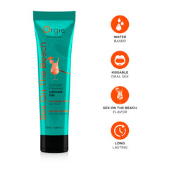 LUBRICANT LUBE TUBE COCKTAIL SEX ON THE BEACH 100ML ORGIE