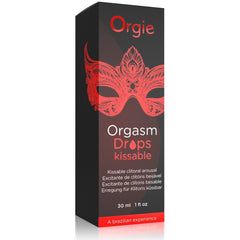 GOTAS BEIJÁVEIS ORGASM DROPS KISSABLE 30ML ORGIE