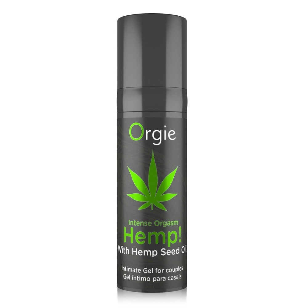 Intense Orgasm Hemp Vibrating Gel 15ml Orgie