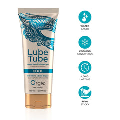 Water-based lubricant with cooling effect, Lube Tube 150ml, Orgie