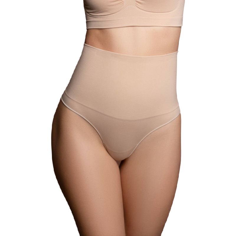 BYE-BRA - CINTO SEM EMENDA ESTILO TANGA PRETO TAMANHO L