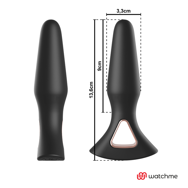 ANBIGUO - WATCHME REMOTE CONTROL ANAL PLUG VIBRATOR ALEXANDRU