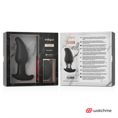 ANBIGUO - WATCHME REMOTE CONTROL ANAL PLUG VIBRATOR WITH AMADEUS PEARL ROTATION