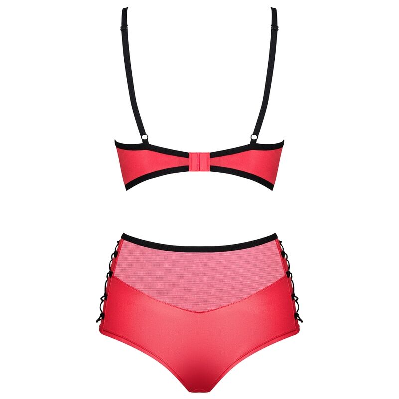 OBSESSIVE - LEATHERIA TWO PIECE SET L/XL