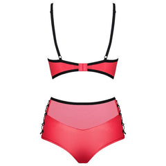 OBSESSIVE - LEATHERIA TWO PIECE SET L/XL