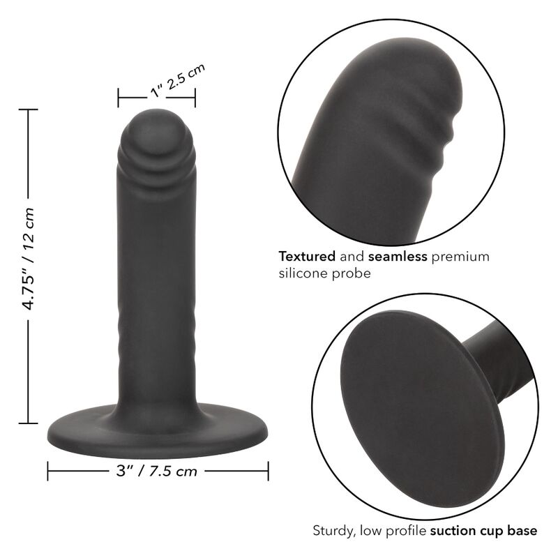 CALEXOTICS - 12 CM BOUNDLESS DILDO COMPATIBLE WITH HARNESS