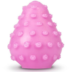 G-VIBE - PINK EGG REUSABLE TEXTURED MASTURBATOR