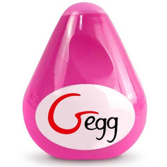 G-VIBE - PINK EGG REUSABLE TEXTURED MASTURBATOR