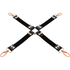 COQUETTE CHIC DESIRE - FANTASY HOG TIE COURO VEGANO