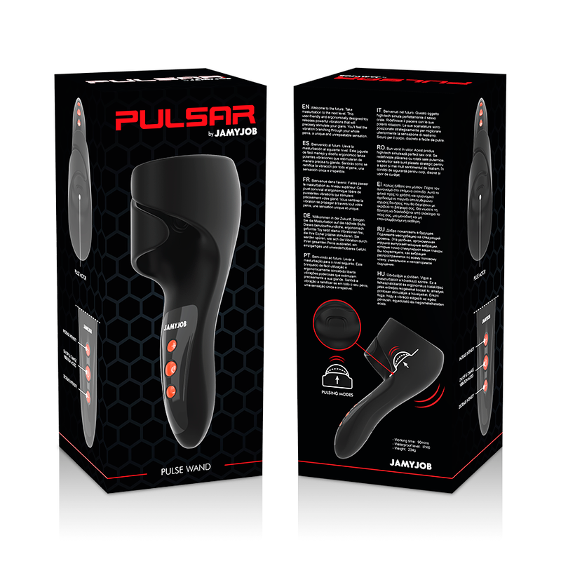 JAMYJOB - PULSAR WAND VIBRATION AND PULSION MODES