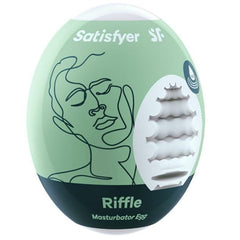 SATISFYER - EGG MASTURBATOR RIFFLE