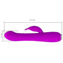 PRETTY LOVE - OVE MOLLY VIBRATOR WITH RECHARGEABLE ROTATION