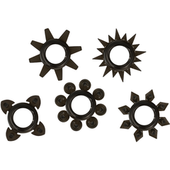 OHMAMA - SET OF 5 SILICONE RINGS FOR TESTICLES AND PENIS