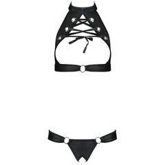 PASSION - CONJUNTO DE COURO ECOLÓGICO MALWIA L/XL