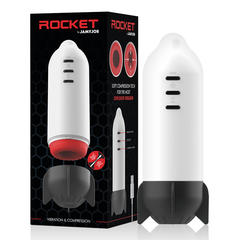 JAMYJOB - ROCKET MASTURBATOR WITH SOFT COMPRESSION AND VIBRATION TECHNOLOGY