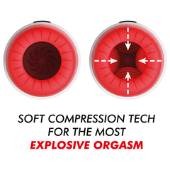 JAMYJOB - ROCKET MASTURBATOR WITH SOFT COMPRESSION AND VIBRATION TECHNOLOGY