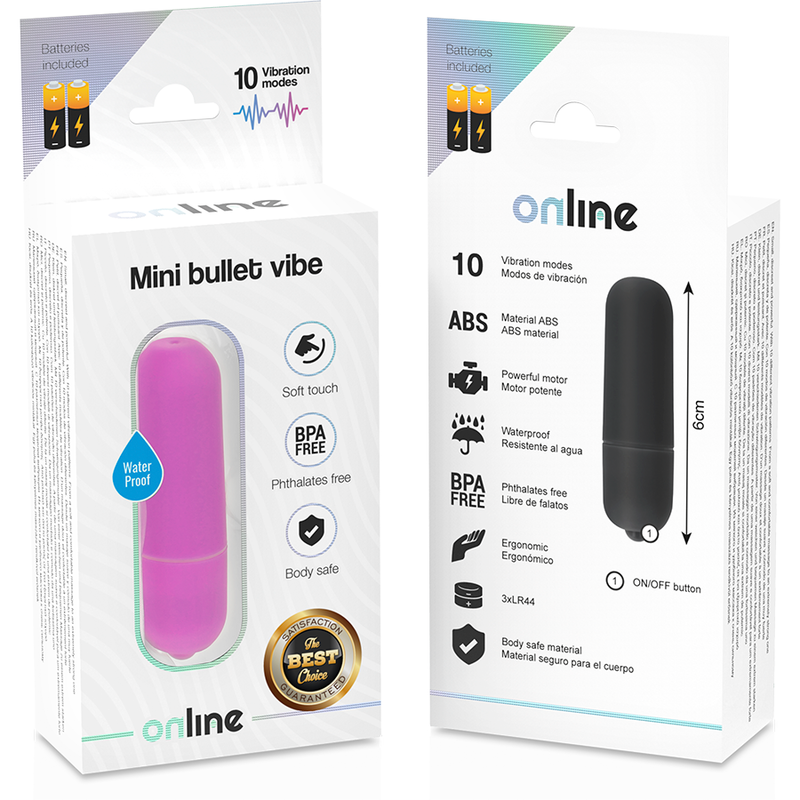 ONLINE - MINI LILS VIBRANT BULLET