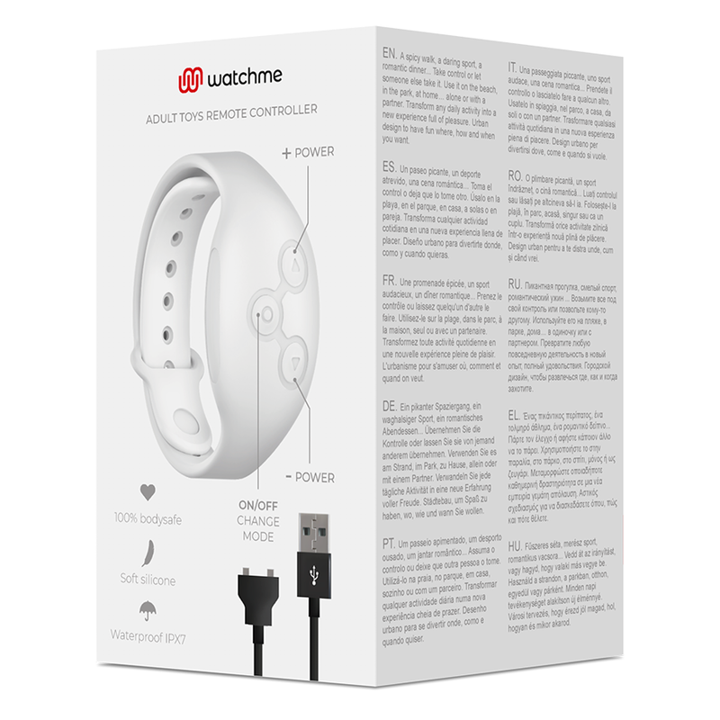 WATCHME - WHITE WIRELESS WATCH