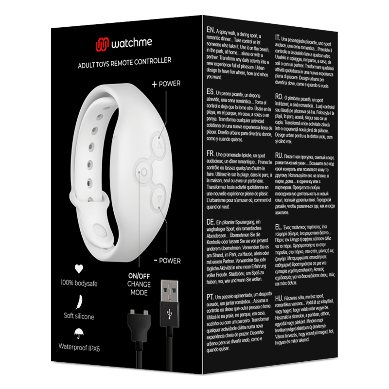 WATCHME - REMOTE CONTROL WATCH WITH JET AND COPPER WIRELESS TECHNOLOGY