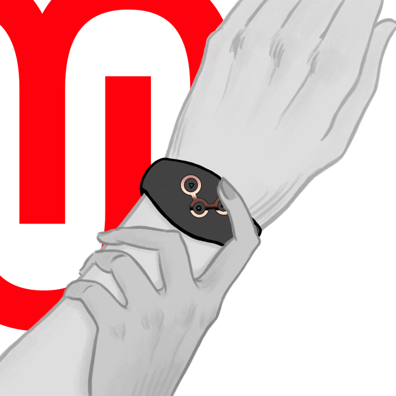WATCHME - REMOTE CONTROL WATCH WITH JET AND COPPER WIRELESS TECHNOLOGY