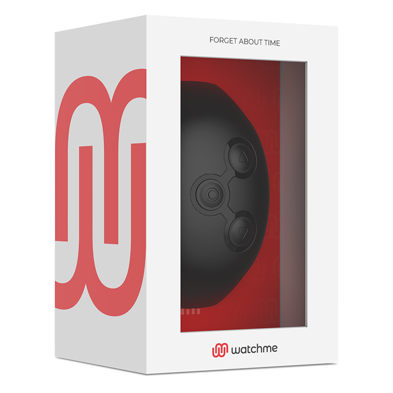 WATCHME - WATCH WITH WIRELESS TECHNOLOGY JET BLACK