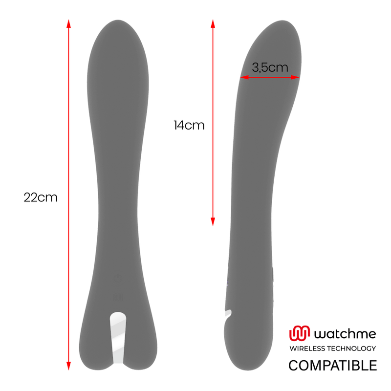 BRILLY GLAM - RYAN VIBRATOR WATCHME WIRELESS COMPATIBLE TECHNOLOGY