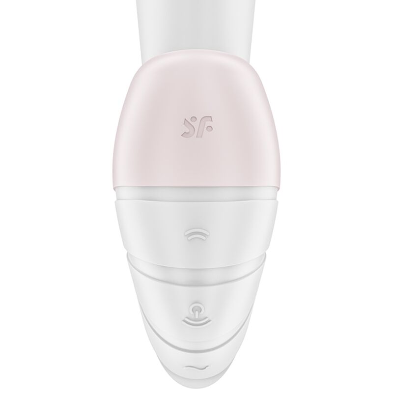 SATISFYER - SUPERNOVA AIR PULSE AND VIBRATION STIMULATOR WHITE